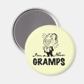 Neue Gramps T - Shirt und Geschenke lächeln Magnet (Vorderseite/Rückseite)