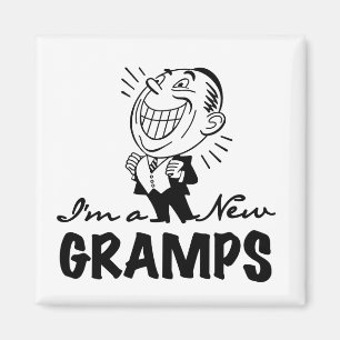 Neue Gramps T - Shirt und Geschenke lächeln Magnet