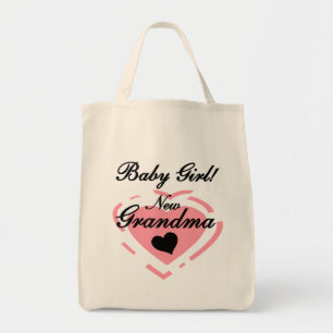 Neue Grandma Baby Girl Tshirts und Geschenke Tragetasche