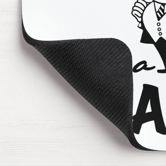 Neue graue T - Shirt und Geschenke lächeln Mousepad (Ecke)