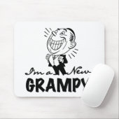 Neue graue T - Shirt und Geschenke lächeln Mousepad (Mit Mouse)
