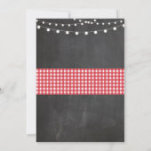Neue GRILLEN Zuhause Sweet HouseWarming Chalk Boar Einladung (Rückseite)