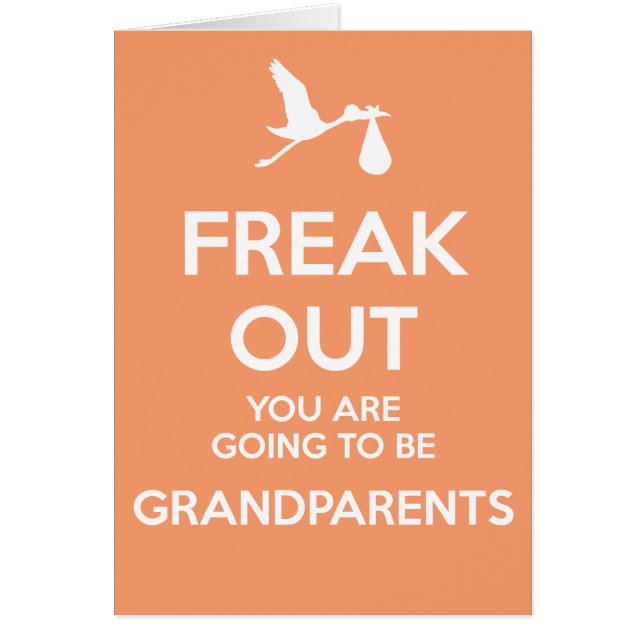 Neue Großeltern sollen Schwangerschaft verkünden (Vorne)