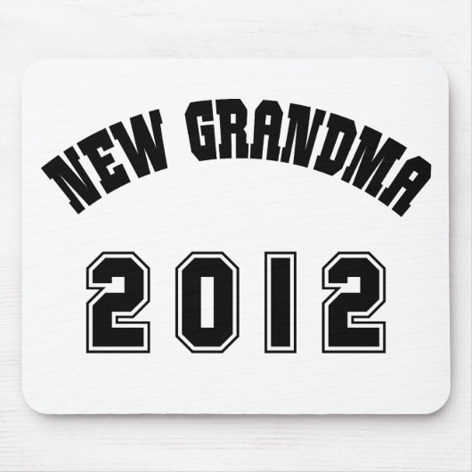 Neue Großmutter 2012 Mousepad (Vorne)