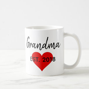 Neue Großmutter hergestellte Kaffeetasse