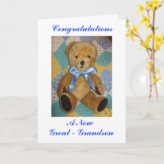 Neue Großmutter Karte (Gelbe Blume)