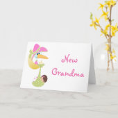 Neue Großmutter Karte (Gelbe Blume)