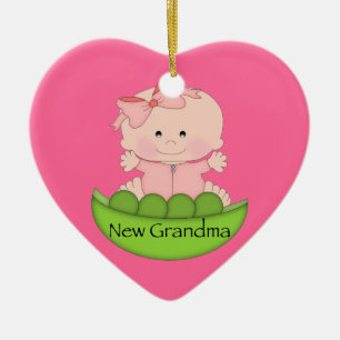 Neue Großmutter Keramikornament