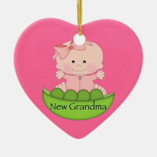 Neue Großmutter Keramikornament (Vorne)