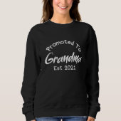 Neue Großmutter: nach Oma Ostern 2021 befördert Sweatshirt (Vorderseite)