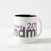 Neue Großmutter stellte 2012 her Zweifarbige Tasse (VorderseiteRechts)