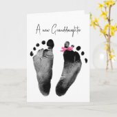 Neue Großtochter-Spuren mit Bow Karte (Gelbe Blume)