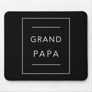 Neue Großvater-Ankündigung für einen Papa, der bef Mousepad