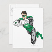 Neue grüne Lantern 1 Postkarte (Vorne/Hinten)