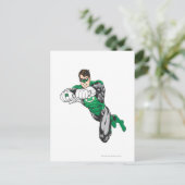 Neue grüne Lantern 1 Postkarte (Stehend Vorderseite)