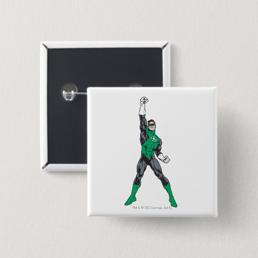 Neue grüne Lantern 2 2 Button (Vorne & Hinten)