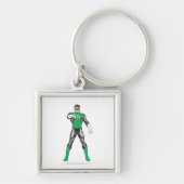 Neue grüne Lantern 4 Schlüsselanhänger (Vorne)