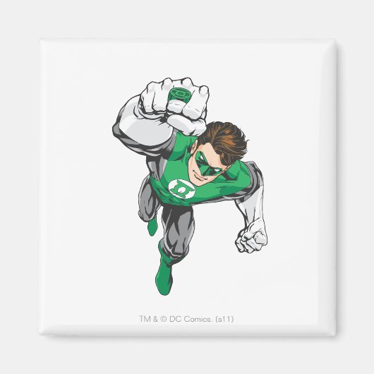 Neue grüne Lantern 6 Magnet (Vorne)