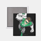Neue grüne Lantern 6 Magnet (Vorderseite/Rückseite)