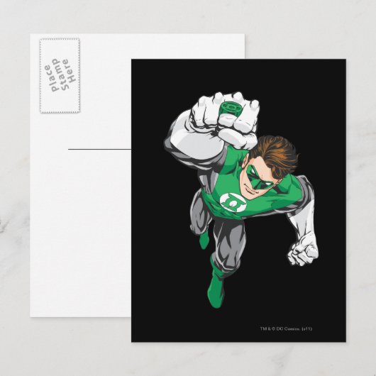 Neue grüne Lantern 6 Postkarte (Vorne/Hinten)
