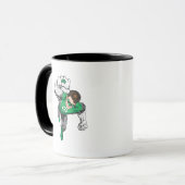 Neue grüne Lantern 6 Tasse (Vorderseite Links)