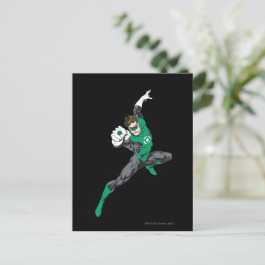 Neue grüne Lantern 7 Postkarte (Stehend Vorderseite)