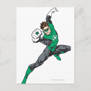 Neue grüne Lantern 7 Postkarte
