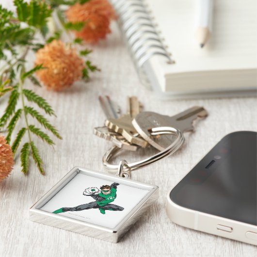 Neue grüne Lantern 7 Schlüsselanhänger (Seite)