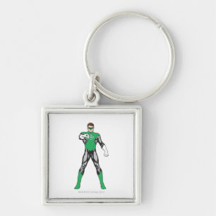 Neue grüne Laterne 4 Schlüsselanhänger