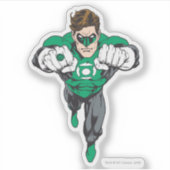 Neue grüne Laterne Aufkleber (Vorderseite)