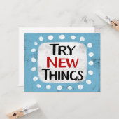 Neue Grußkarte testen Karte (Vorderseite/Rückseite Beispiel)