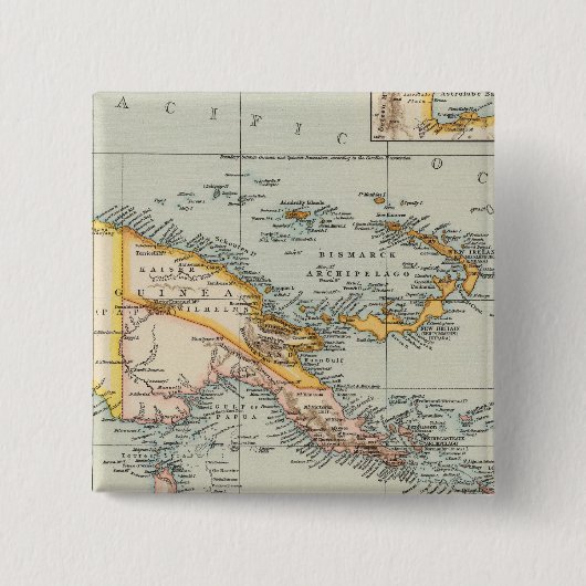Neue Guinea, Papuan Archipelago Button (Vorderseite)