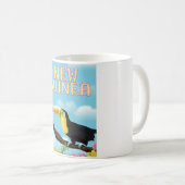 Neue Guinea Toucan Reiseplakat Kaffeetasse (VorderseiteRechts)