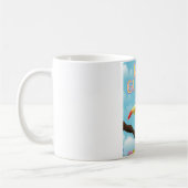 Neue Guinea Toucan Reiseplakat Kaffeetasse (Links)