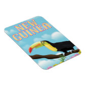 Neue Guinea Toucan Reiseplakat Magnet (Rechte Seite)