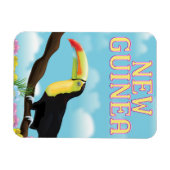 Neue Guinea Toucan Reiseplakat Magnet (Horizontal)