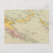 Neue Guinea und Salomonen Postkarte (Vorderseite)