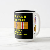Neue Guinea Zweifarbige Tasse (VorderseiteRechts)