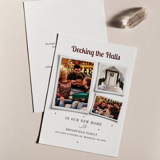 Neue Hallen Weihnachtsfeiertage Moving Ankündigung