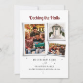 Neue Hallen Weihnachtsfeiertage Moving Ankündigung (Vorderseite)