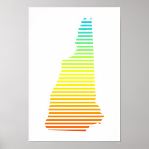 Neue Hampshire Chilfade Poster