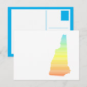 Neue Hampshire Chilfade Postkarte (Vorne/Hinten)