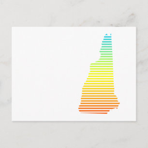 Neue Hampshire Chilfade Postkarte