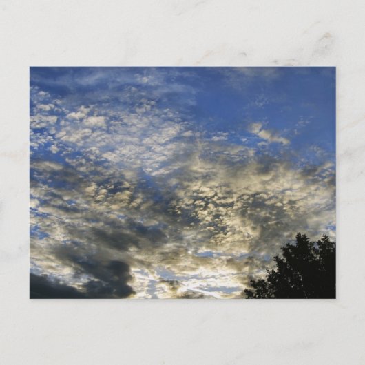 Neue Hampshire Clouds Postkarte (Vorderseite)