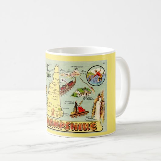 Neue Hampshire Custom-Tasse Kaffeetasse (VorderseiteRechts)