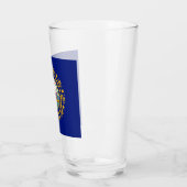 Neue Hampshire-Flagge Glas (Links)