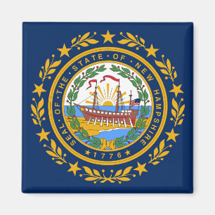 Neue Hampshire-Flagge Magnet