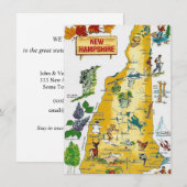 Neue Hampshire Map Moving Ankündigung (Vorne/Hinten)