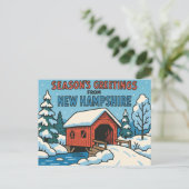 NEUE HAMPSHIRE-Postkarte Postkarte (Stehend Vorderseite)