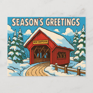 NEUE HAMPSHIRE-Postkarte Postkarte